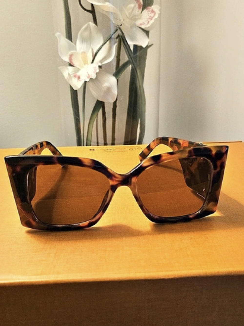 Saint Laurent SL 462 Tortoiseshell Sunglasses